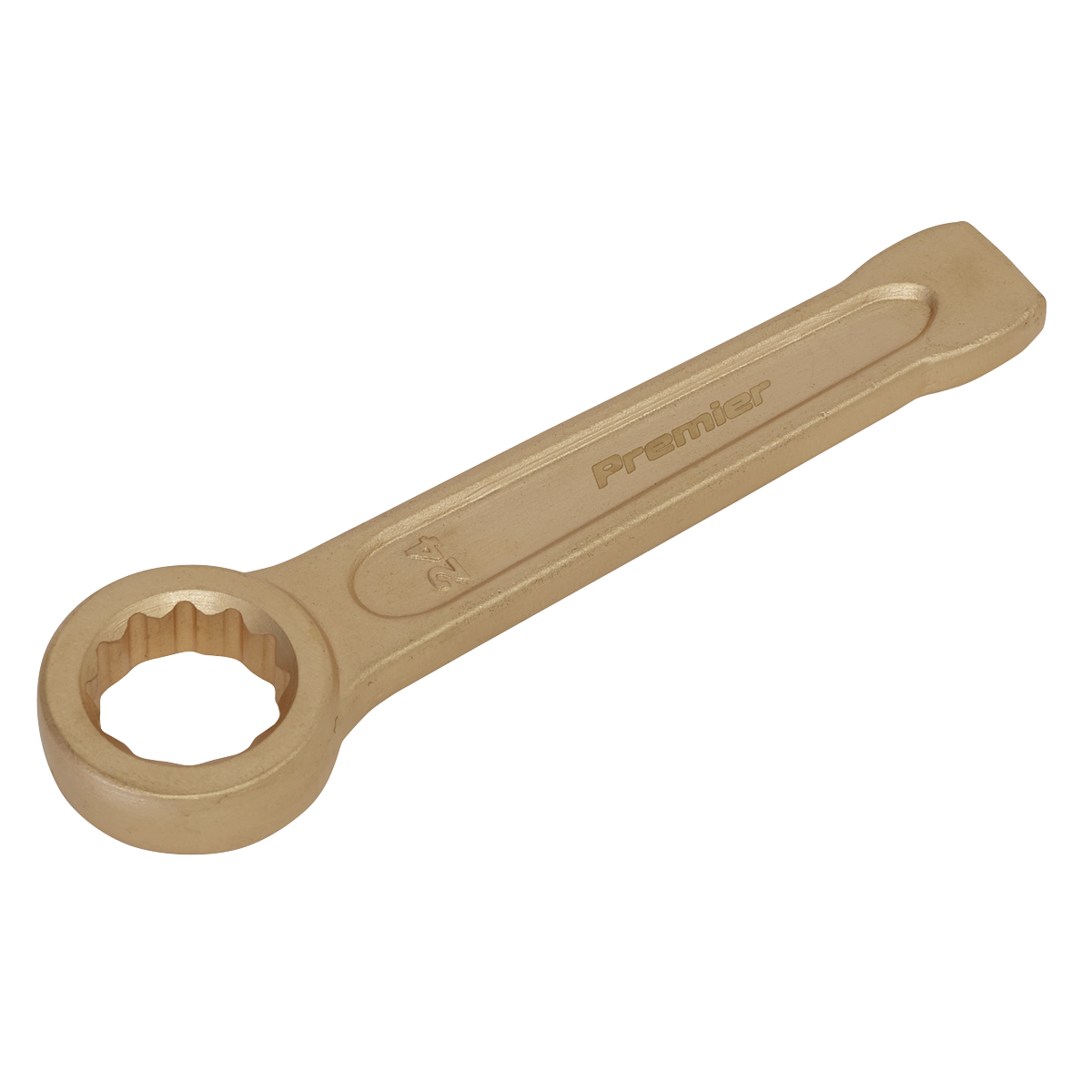 Slogging Spanner Ring End 24mm - Non-Sparking