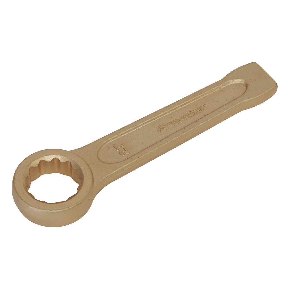 Slogging Spanner Ring End 27mm - Non-Sparking