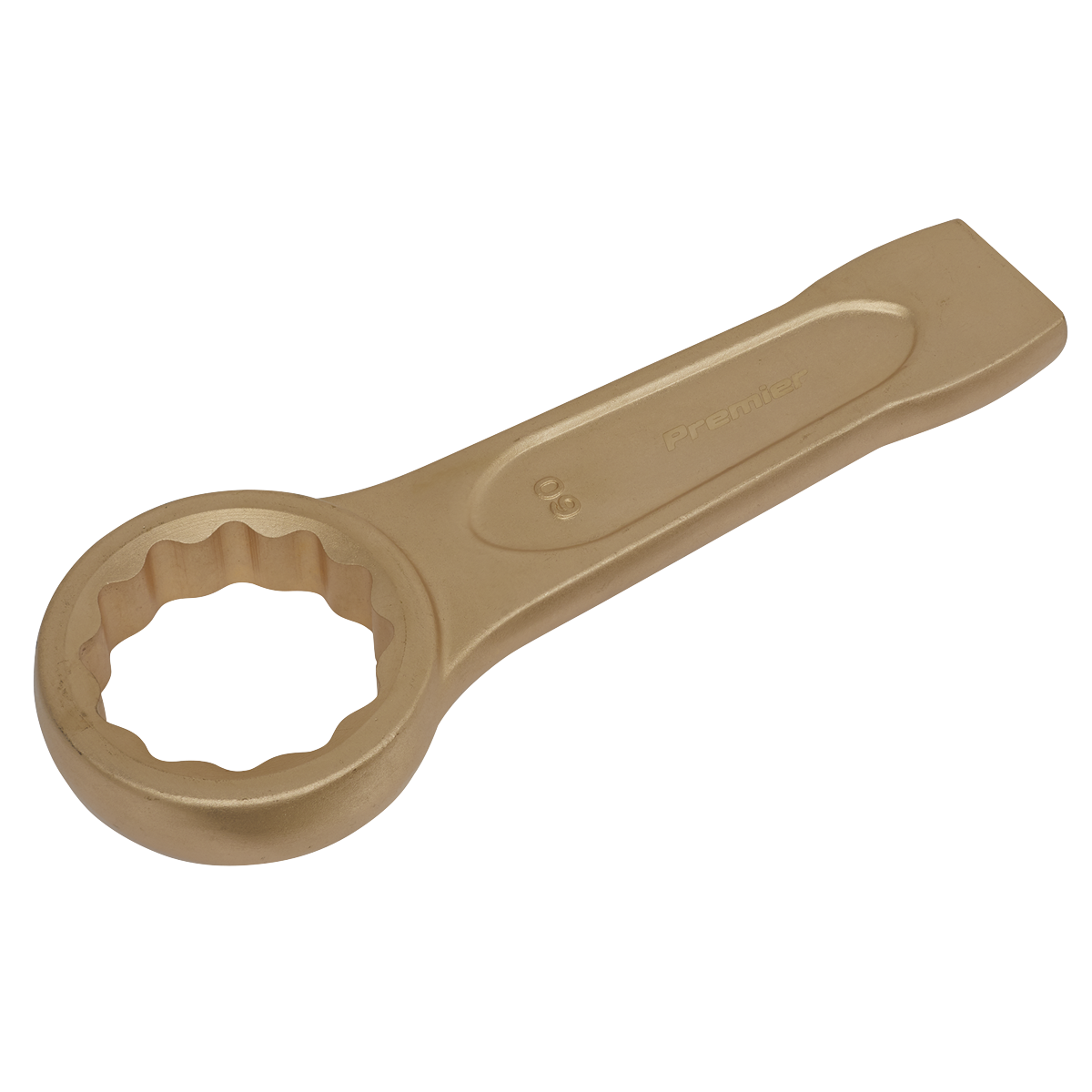 Slogging Spanner Ring End 60mm - Non-Sparking