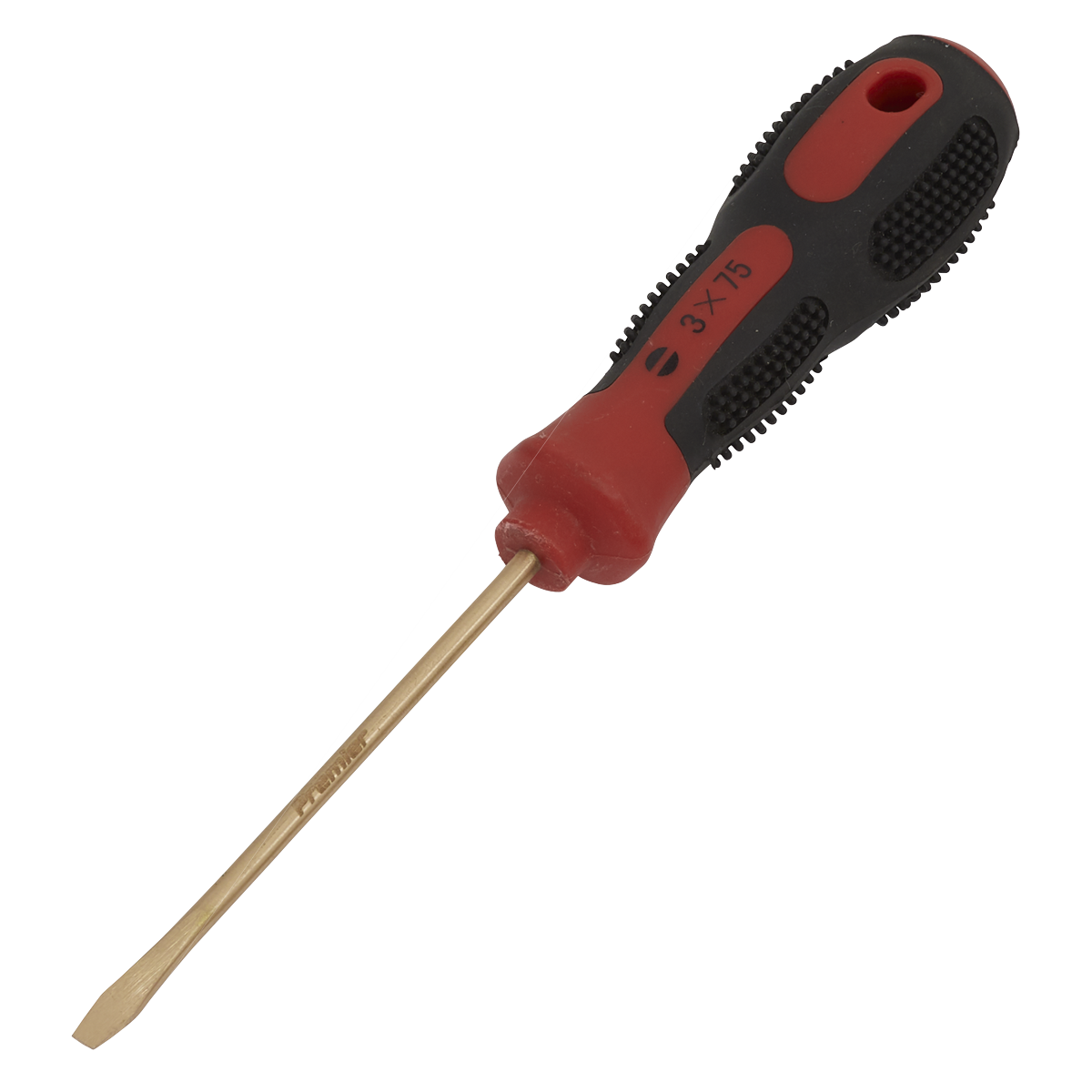 Screwdriver Slotted 3 x 75mm - Non-Sparking