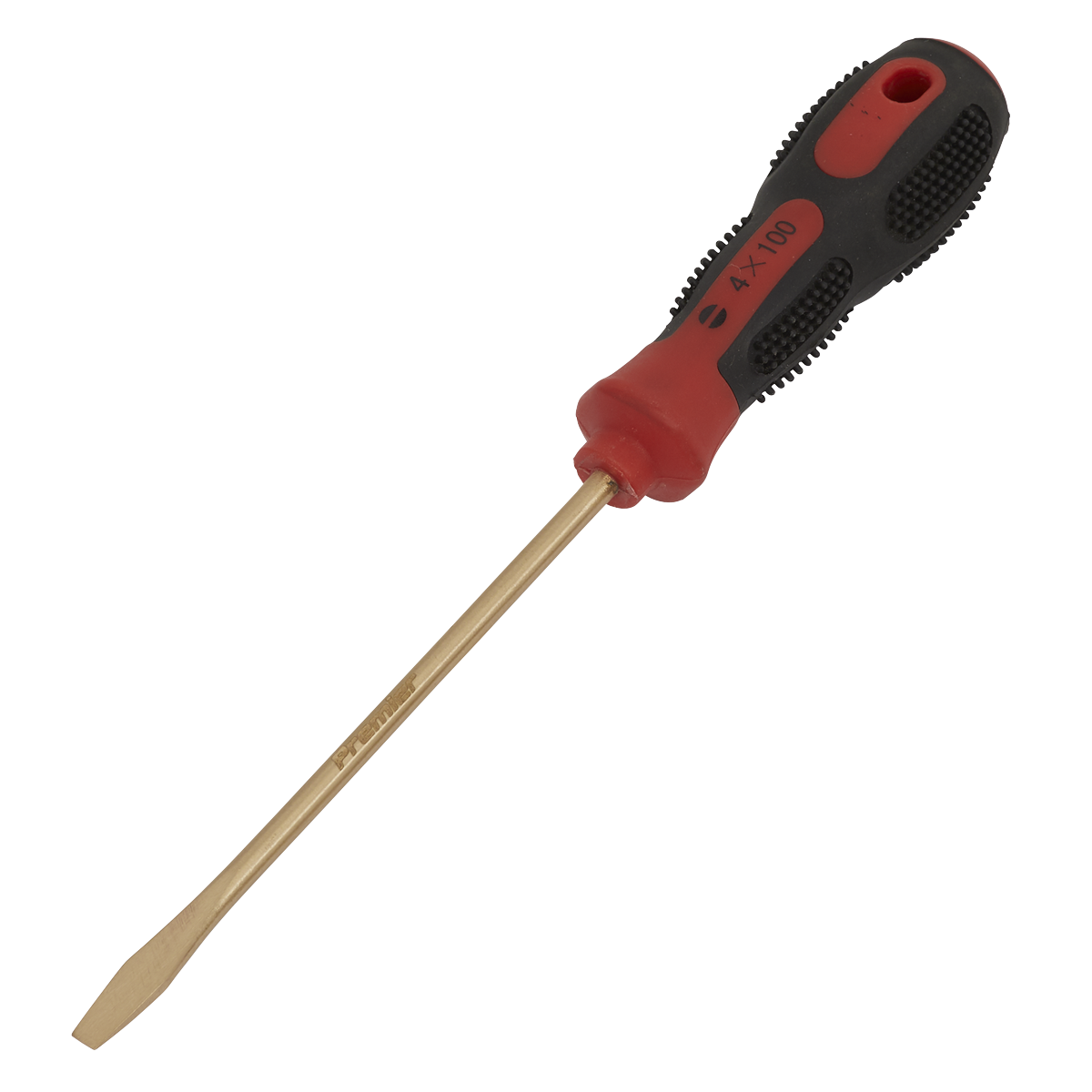 Screwdriver Slotted 4 x 100mm - Non-Sparking