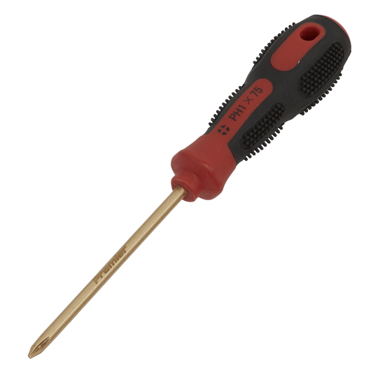 Screwdriver Phillips #1 x 75mm - Non-Sparking