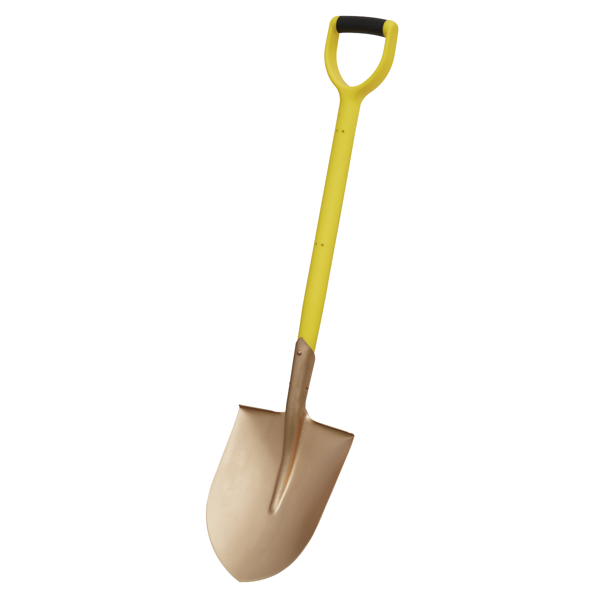 Round Point Shovel 240 x 420 x 990mm - Non-Sparking