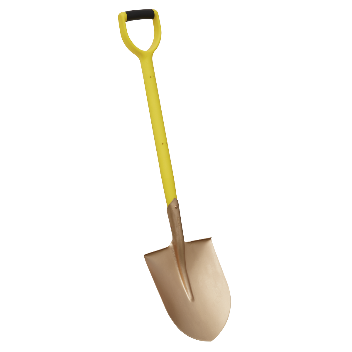 Round Point Shovel 240 x 420 x 990mm - Non-Sparking