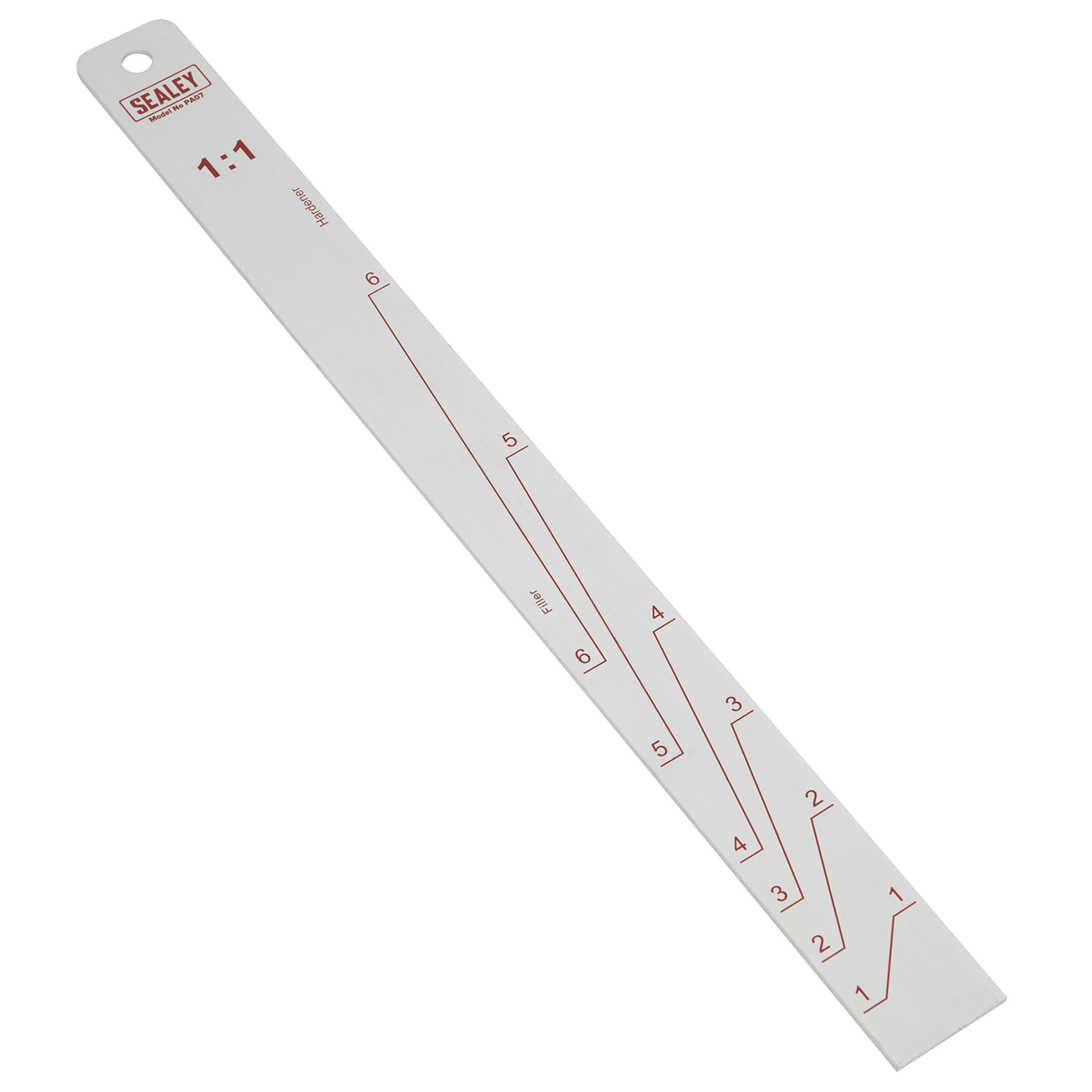 Aluminium Paint Measuring Stick 1:1/3:1