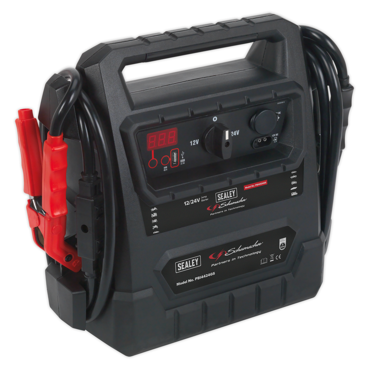 Schumacher® RoadStart® Emergency Jump Starter 12/24V 4600 Peak Amps - DEKRA Approved