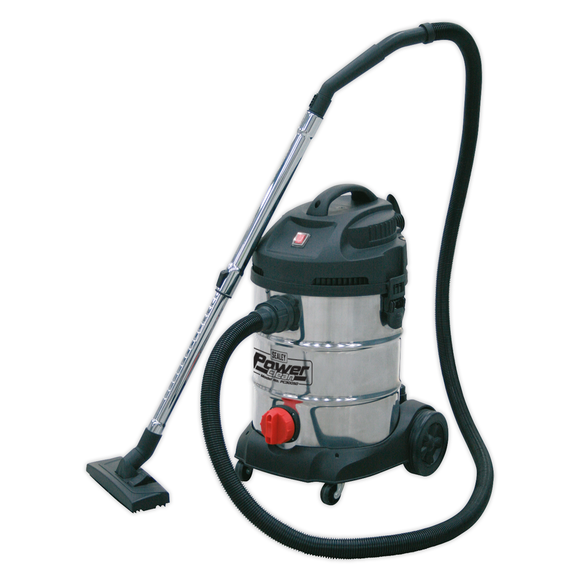 Vacuum Cleaner Industrial 30L 1400W/230V Stainless Drum