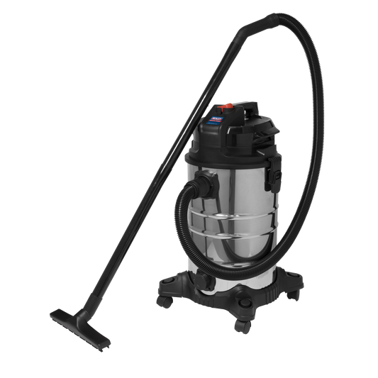 Vacuum Cleaner (Low Noise) Wet & Dry 30L 1000W/230V