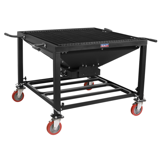 Plasma Cutting Table/Workbench - Adjustable Height with Castor Wheels