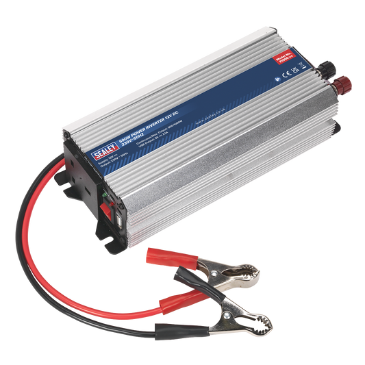 Power Inverter 500W 12V DC - 230V~50Hz