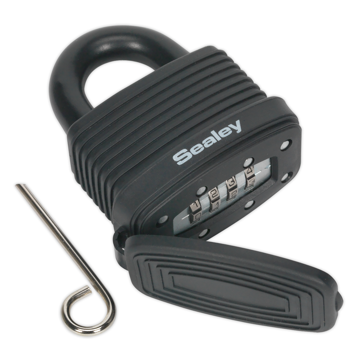 Steel Body Weatherproof Combination Padlock 48mm