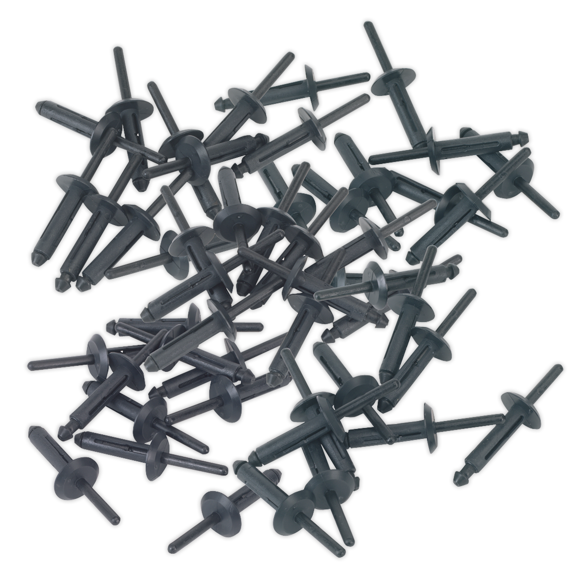 Plastic Rivet Ø6.3 x 25.2mm Pack of 50