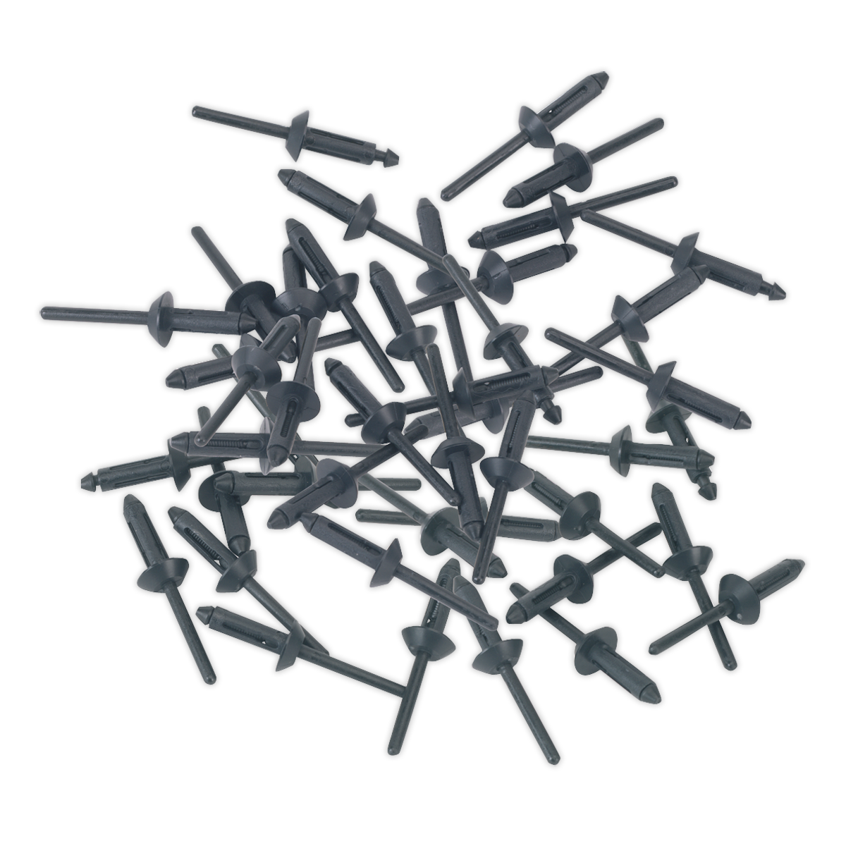 Plastic Rivet Ø5 x 15.8mm Pack of 50