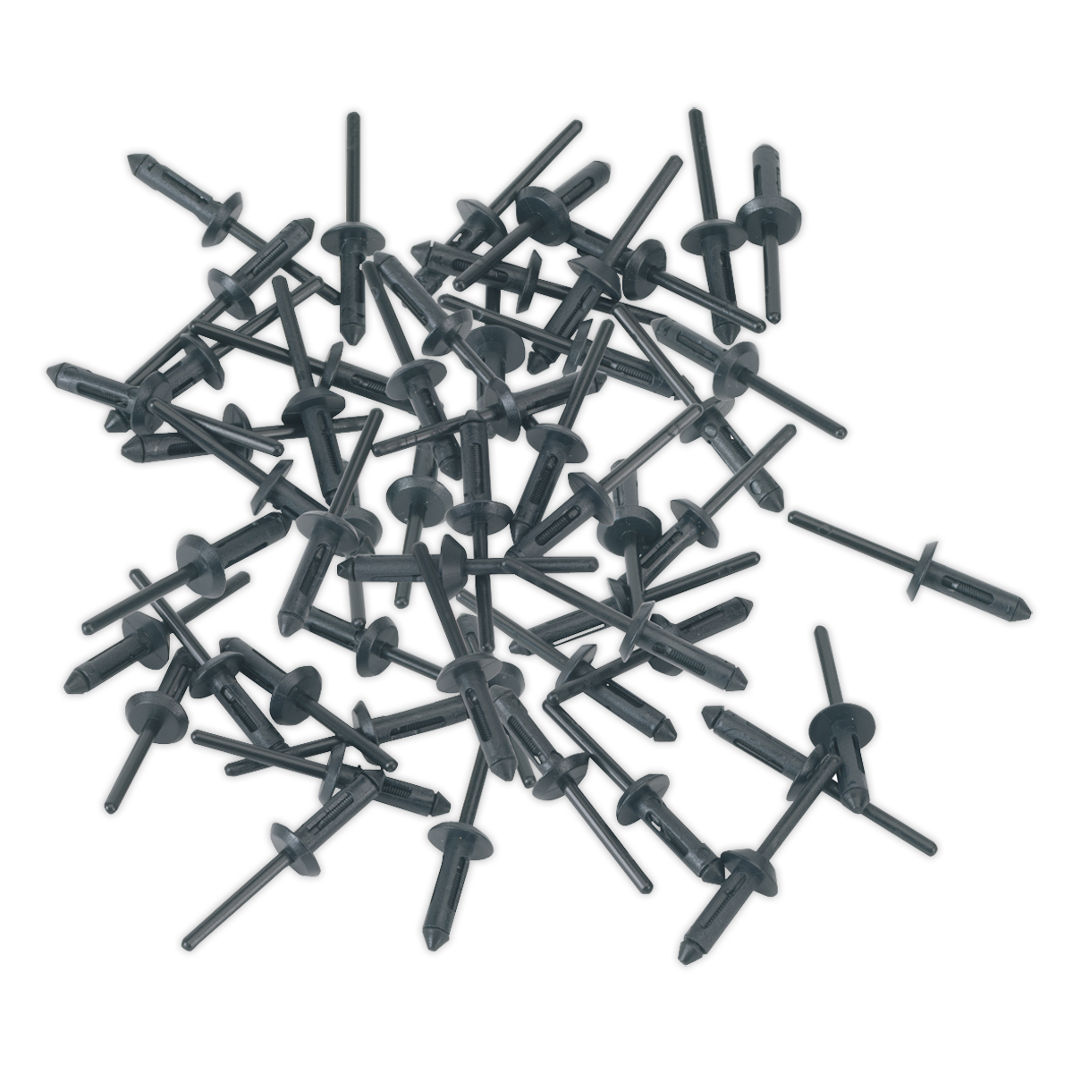 Plastic Rivet Ø5 x 17.2mm Pack of 50