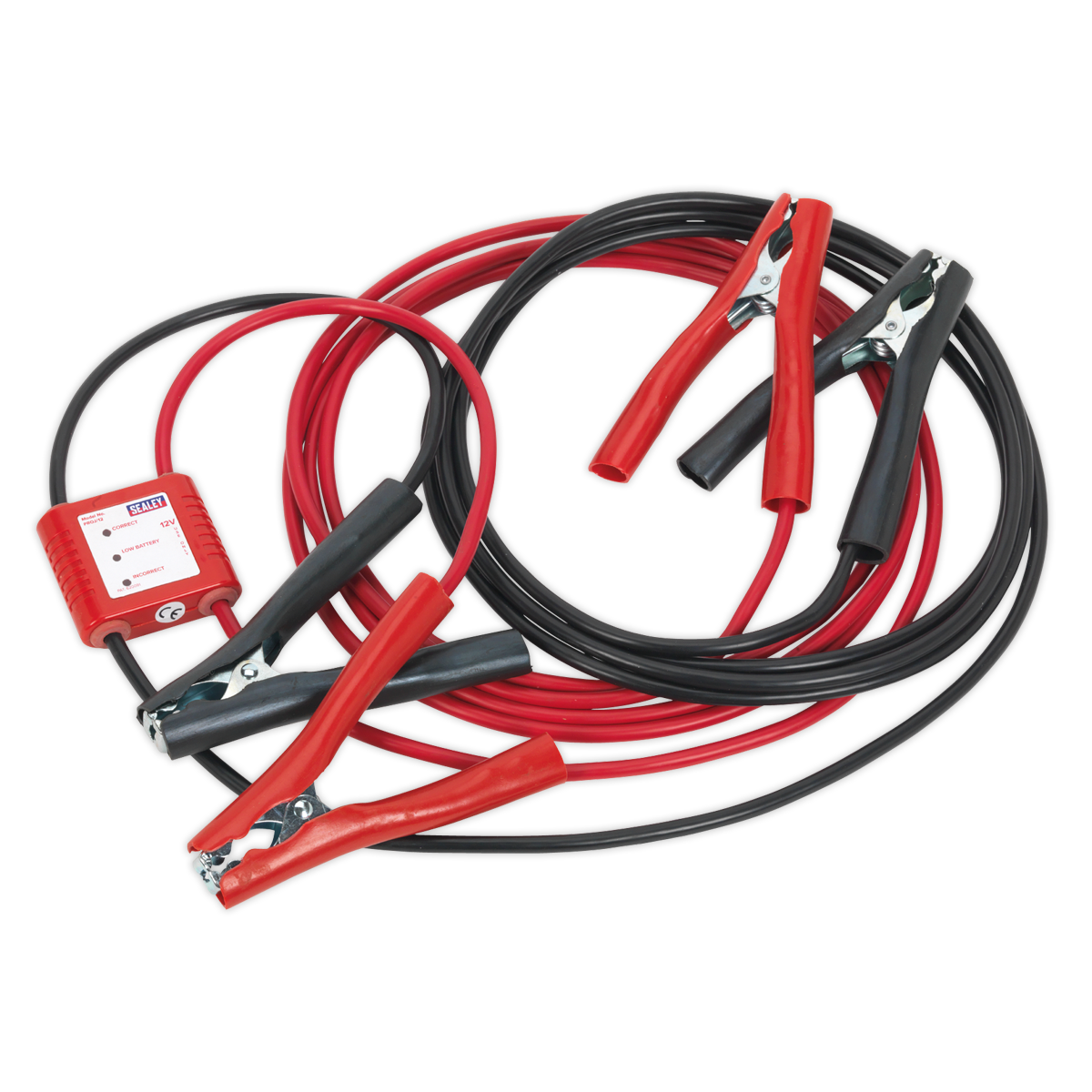 Booster Cables 5m 400A 20mm² with 12V Electronics Protection