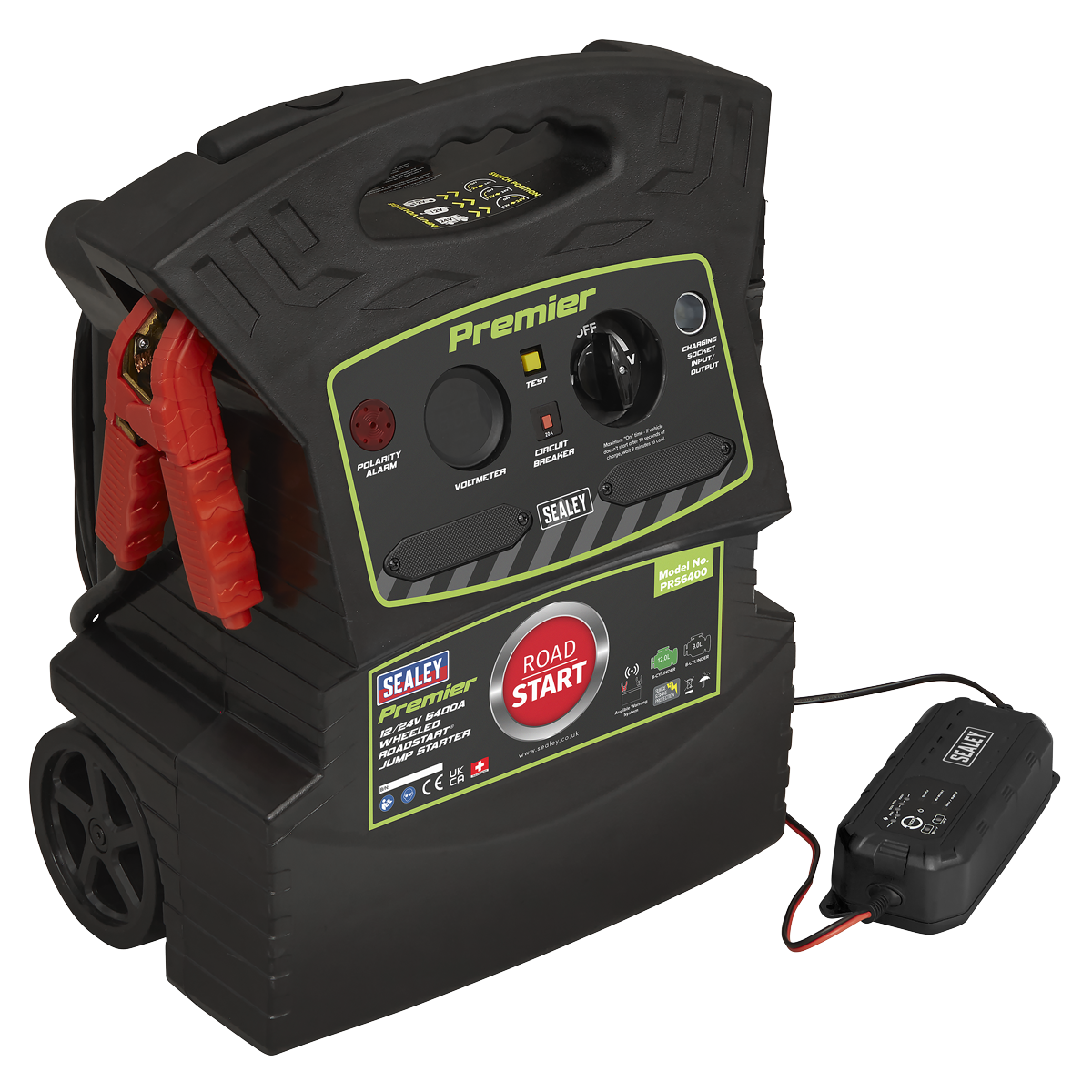 Premier 12/24V 6400A Wheeled RoadStart® Jump Starter