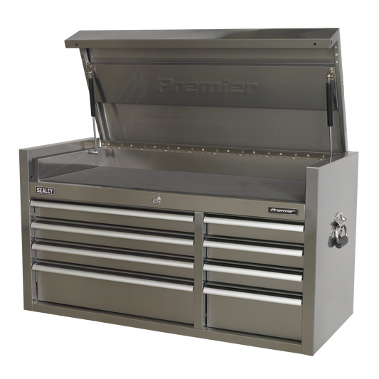 Topchest 8 Drawer 1055mm Stainless Steel Heavy-Duty