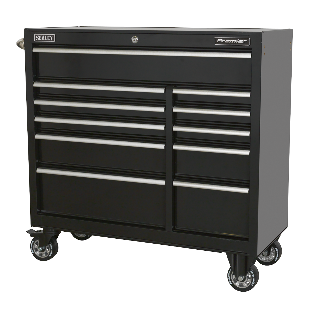 Rollcab 11 Drawer 1055mm Heavy-Duty Black