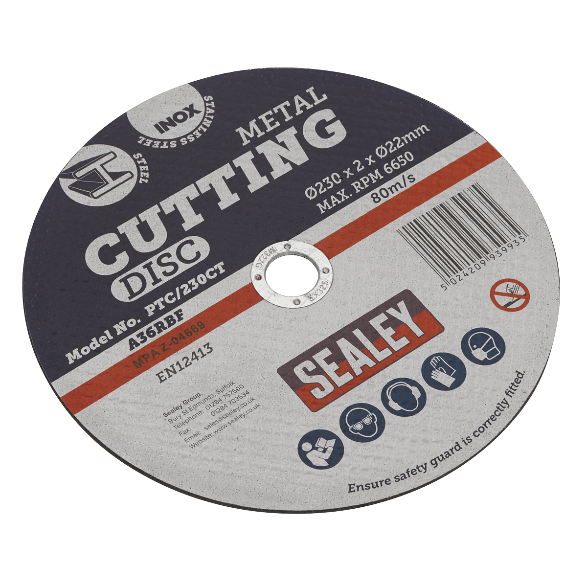 Cutting Disc Ø230 x 2mm Ø22mm Bore