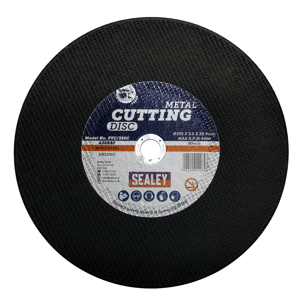 Cutting Disc Ø355 x 3mm Ø25.4mm Bore