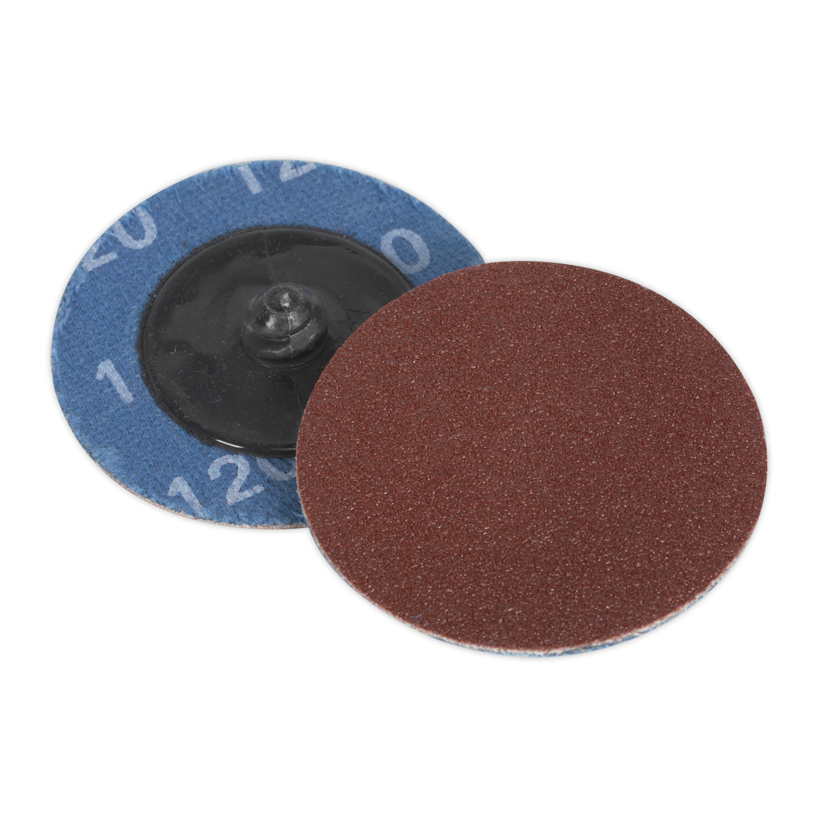 Quick-Change Sanding Disc Ø50mm 120Grit Pack of 10