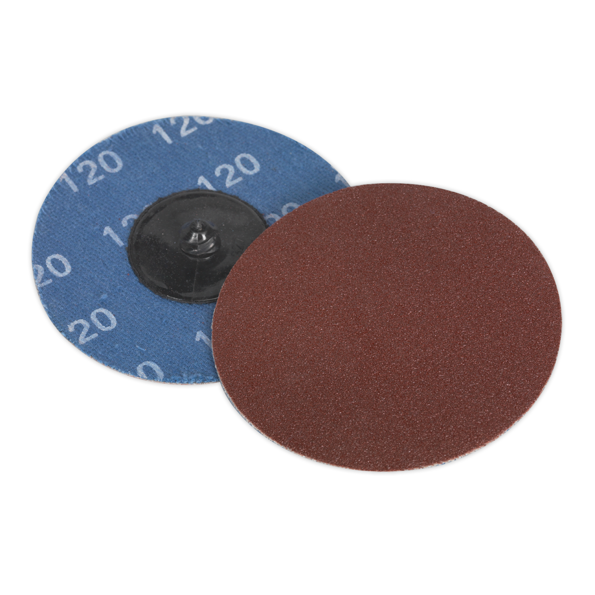 Quick-Change Sanding Disc Ø75mm 120Grit Pack of 10