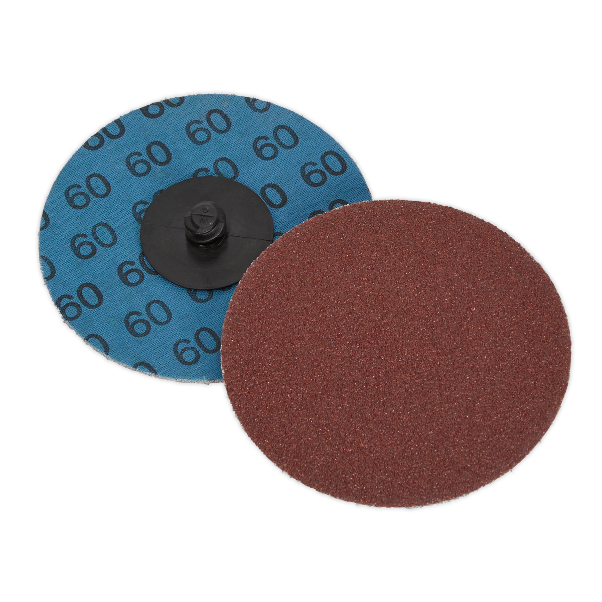 Quick-Change Sanding Disc Ø75mm 60Grit Pack of 10