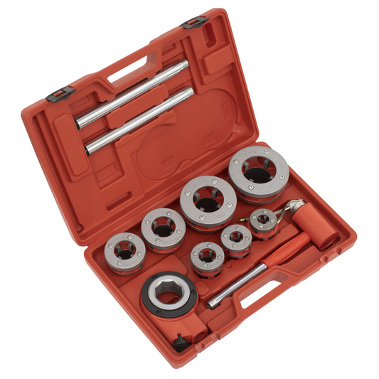 Pipe Threading set 7pc 3/8"- 2"BSPT