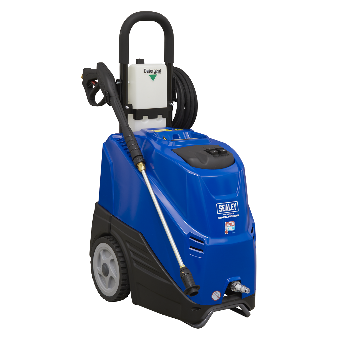 Hot Water Pressure Washer 135bar 230V