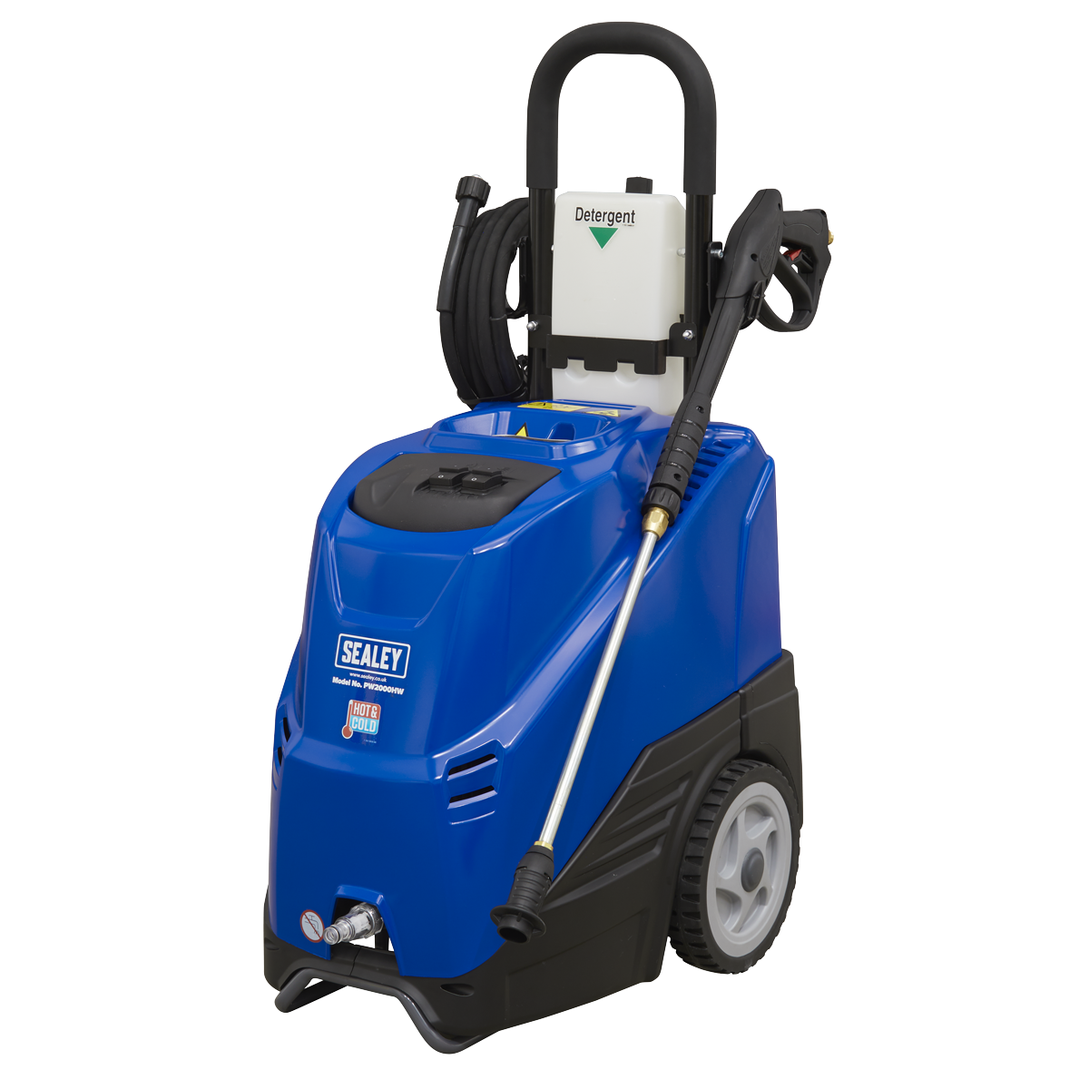 Hot Water Pressure Washer 135bar 230V