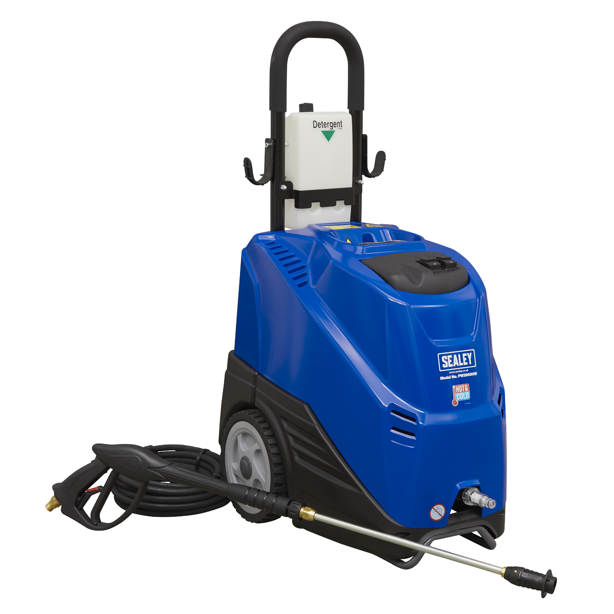 Hot Water Pressure Washer 135bar 230V