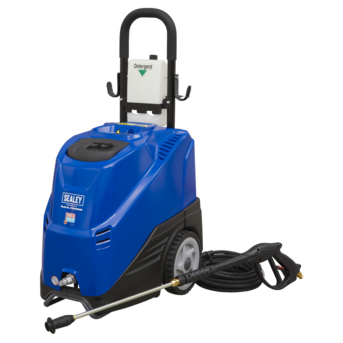 Hot Water Pressure Washer 135bar 230V