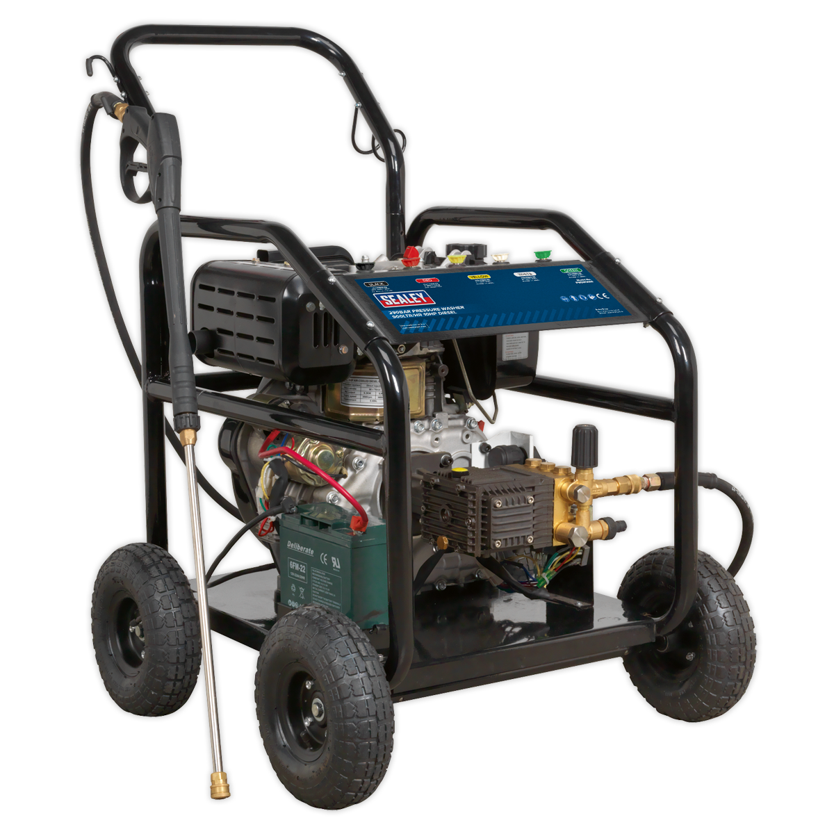 Pressure Washer 290bar 900L/hr 10hp - Diesel