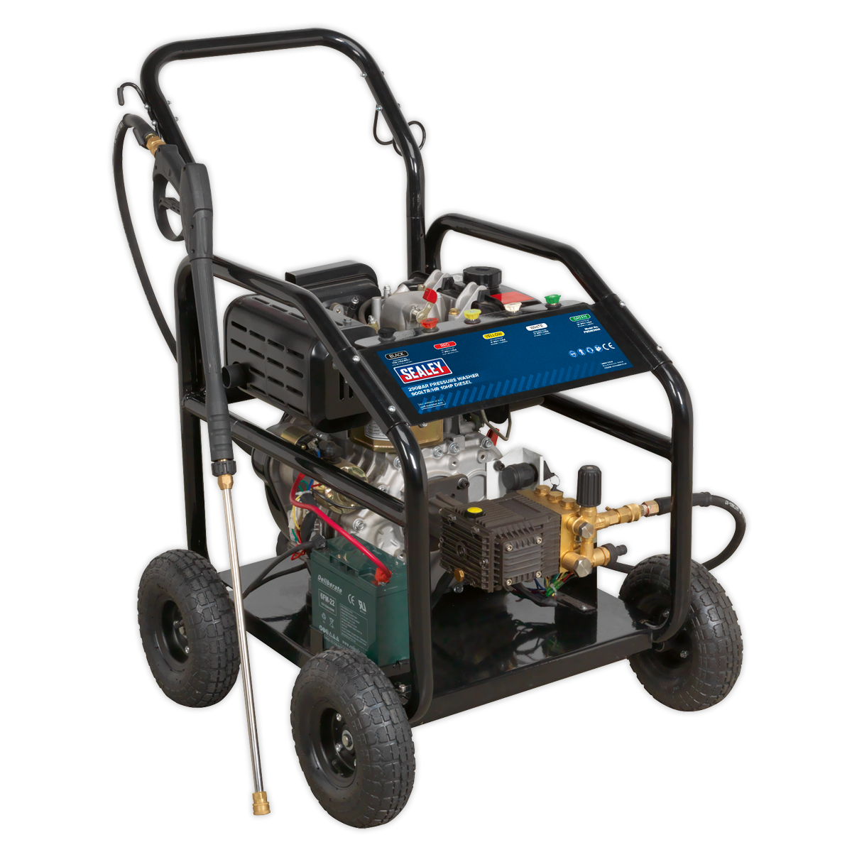 Pressure Washer 290bar 900L/hr 10hp - Diesel