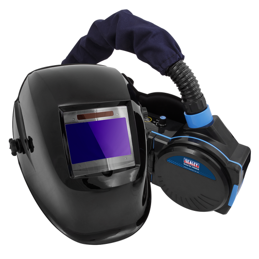 Welding Helmet with TH1 Powered Air Purifying Respirator (PAPR) Auto Darkening