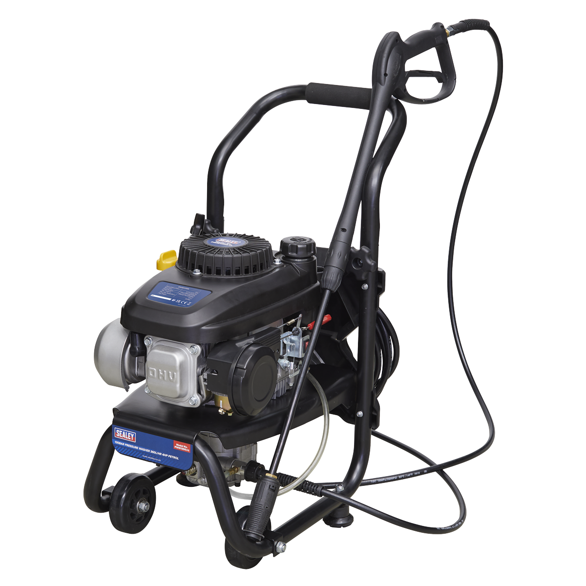 Pressure Washer 150bar 360L/hr 4hp Petrol