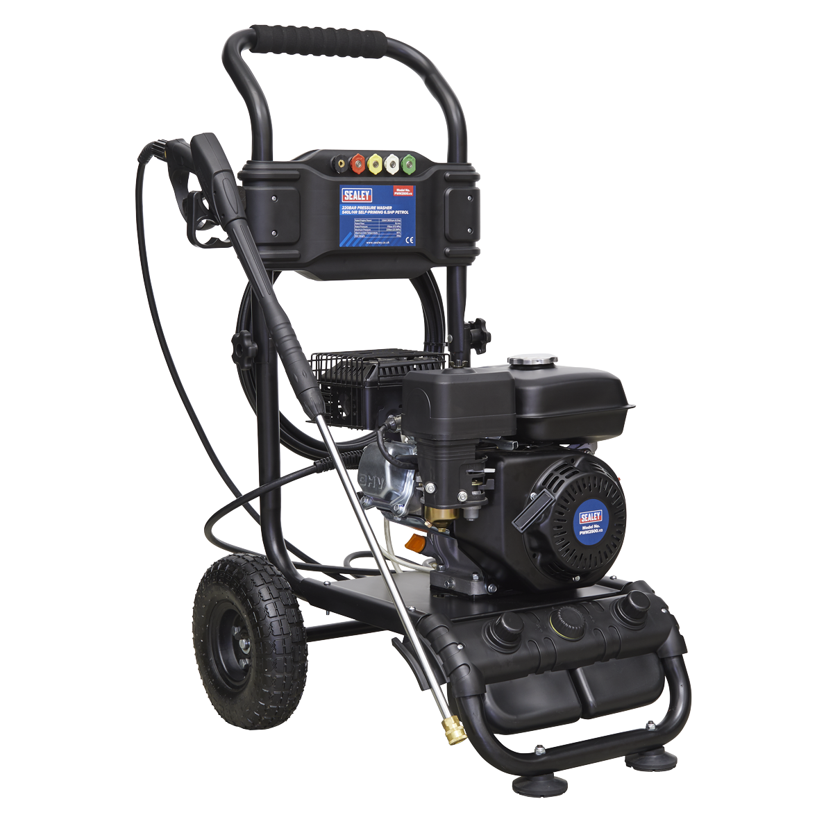 Pressure Washer 220bar 540L/hr 6.5hp Petrol