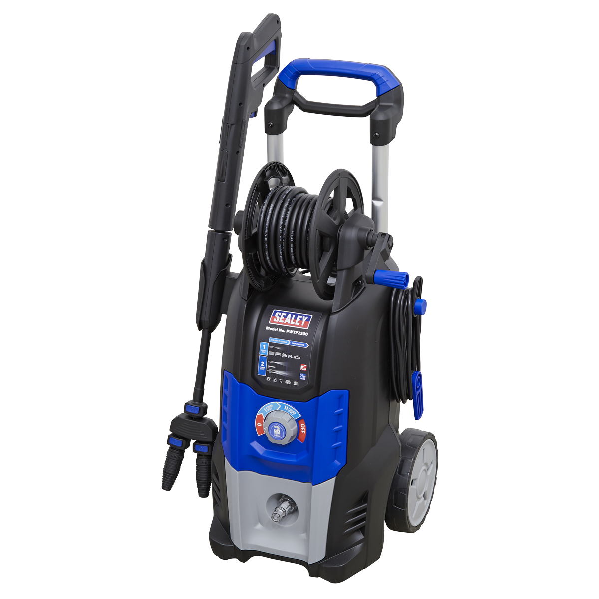 Pressure Washer 150bar 810L/hr Twin Pump with TSS & Rotablast® Nozzle