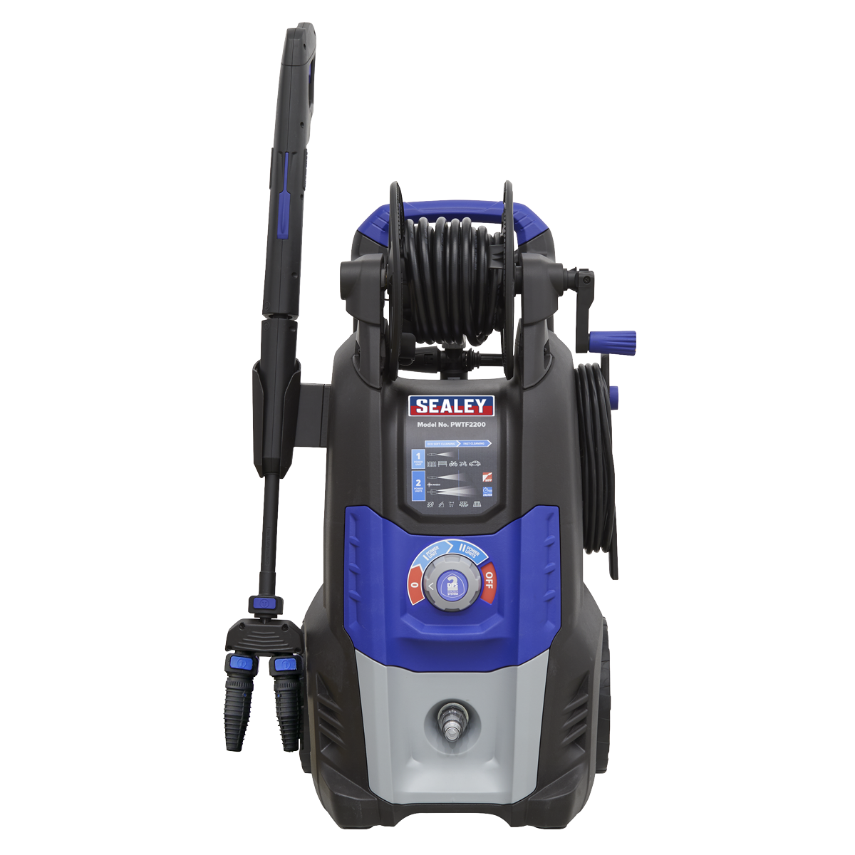 Pressure Washer 150bar 810L/hr Twin Pump with TSS & Rotablast® Nozzle