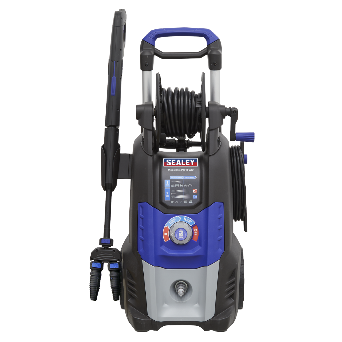 Pressure Washer 150bar 810L/hr Twin Pump with TSS & Rotablast® Nozzle