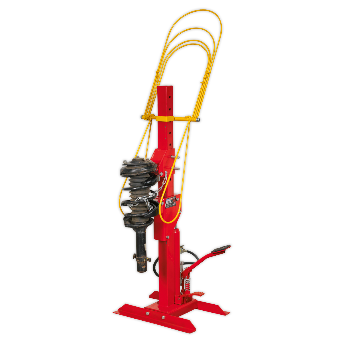 Coil Spring Compressor Restraint System