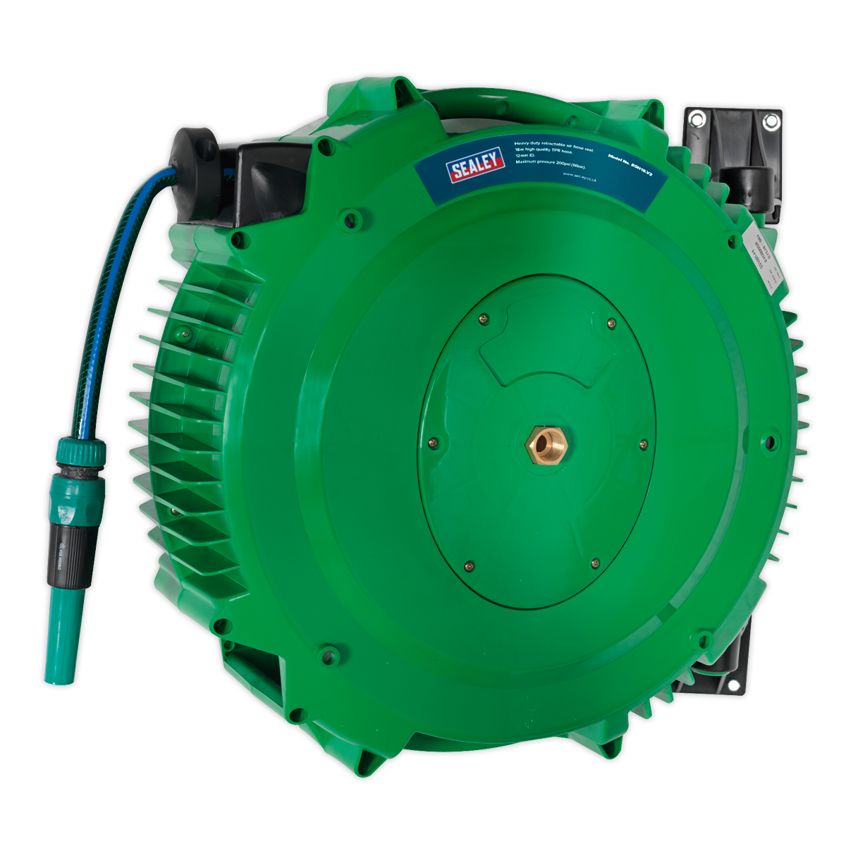 Retractable Water Hose Reel 18m 12mm ID PVC Hose