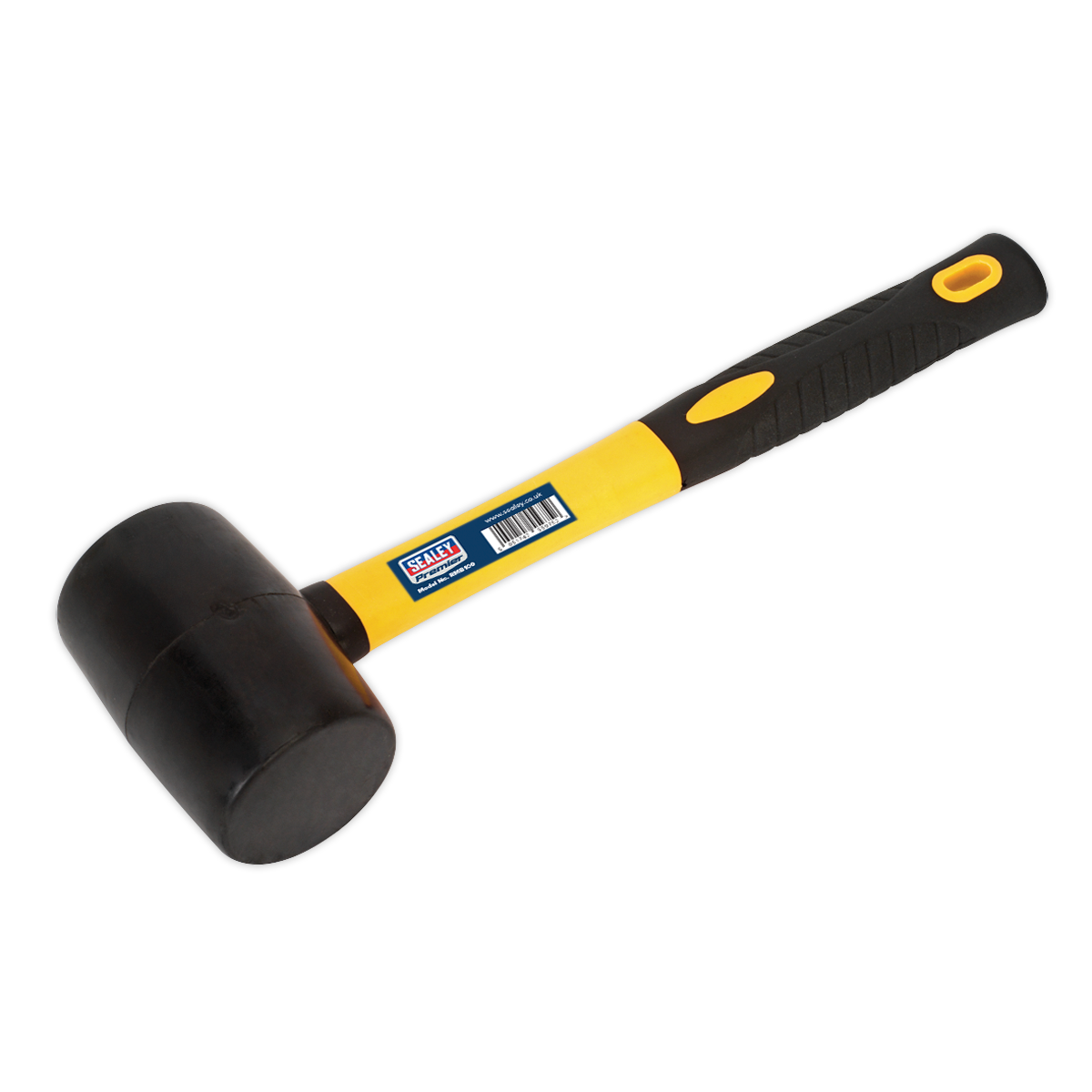 Rubber Mallet 1lb with Fibreglass Shaft