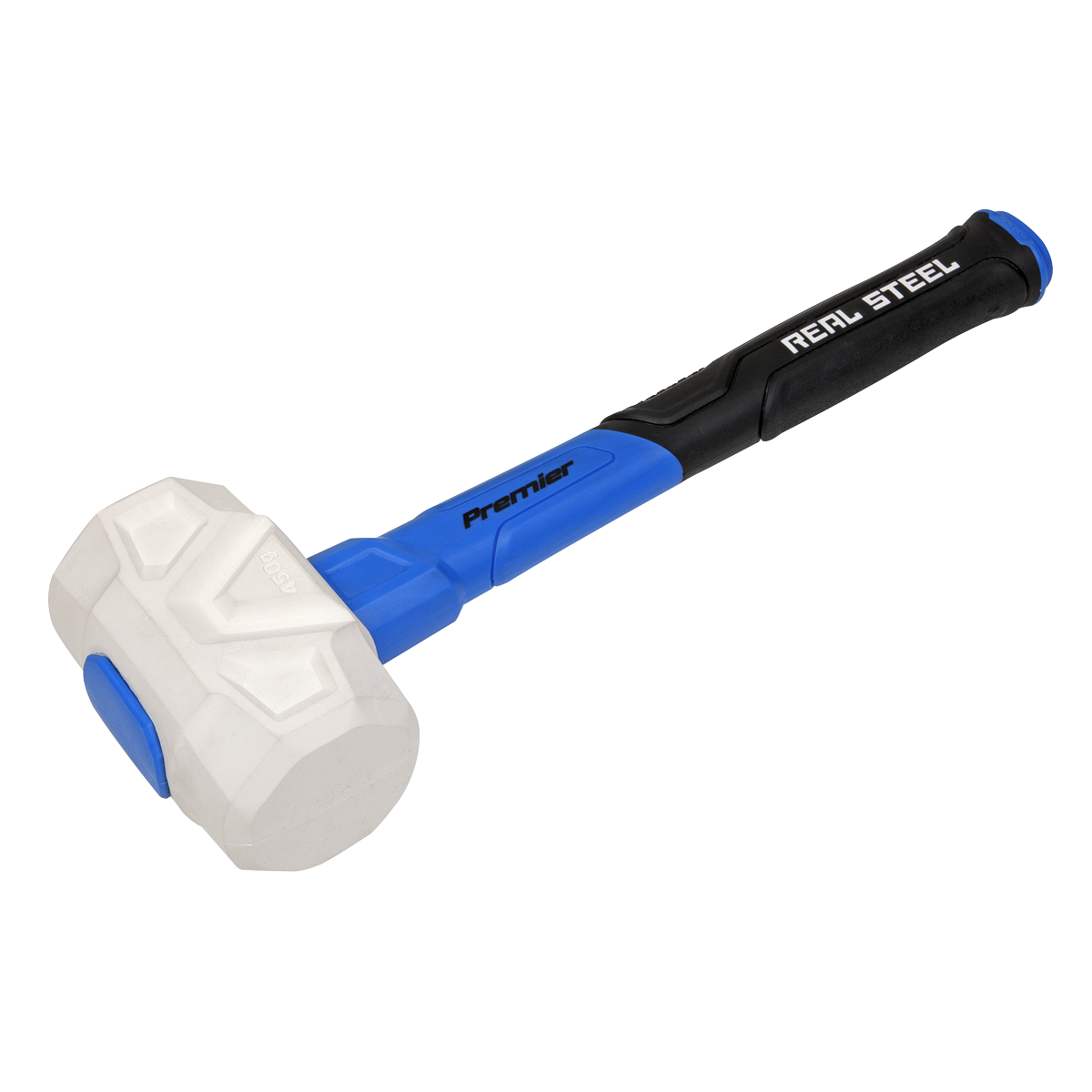 Rubber Mallet with Fibreglass Shaft 16oz