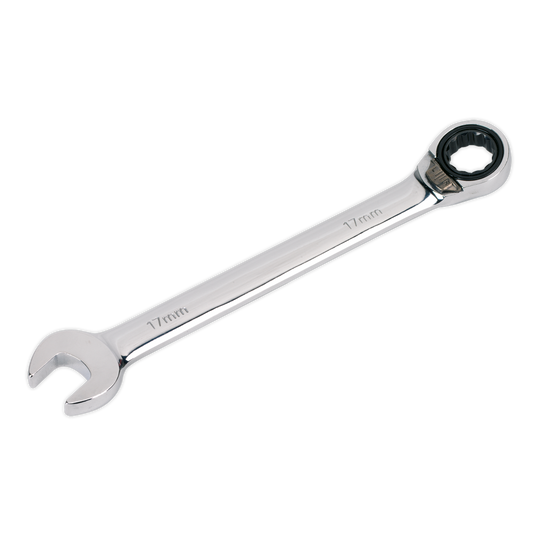 Reversible Ratchet Combination Spanner 17mm