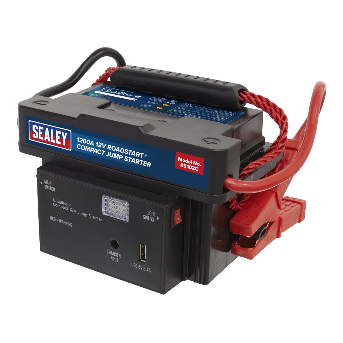 RoadStart® Compact Jump Starter 12V 1400A