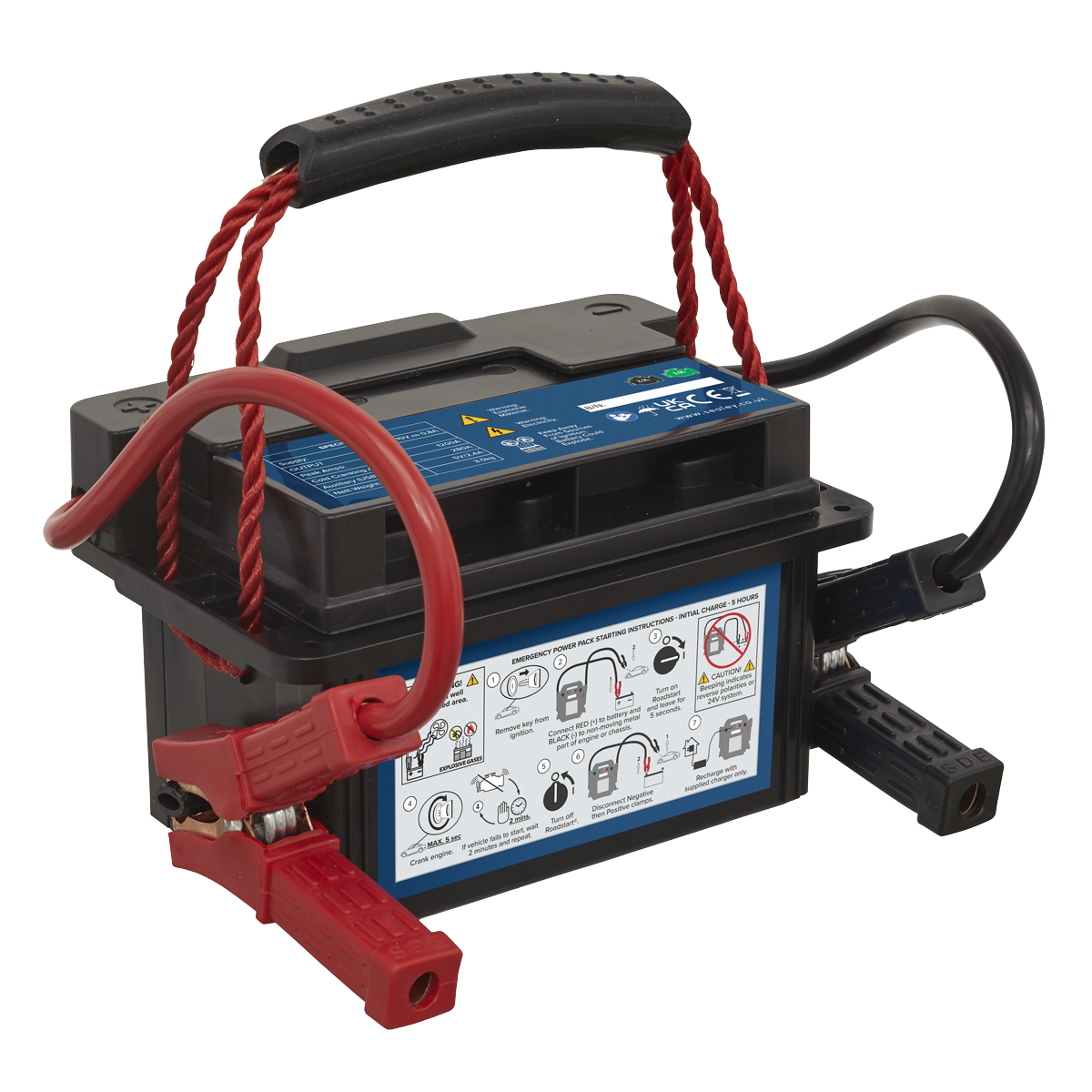 RoadStart® Compact Jump Starter 12V 1400A