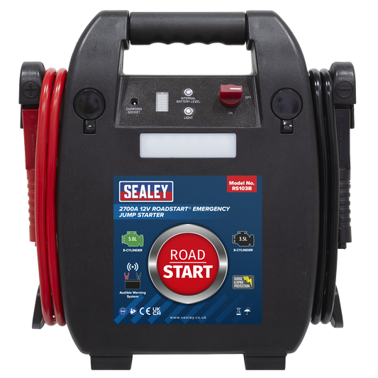 RoadStart® Emergency Jump Starter 12V 5L 8-Cylinder