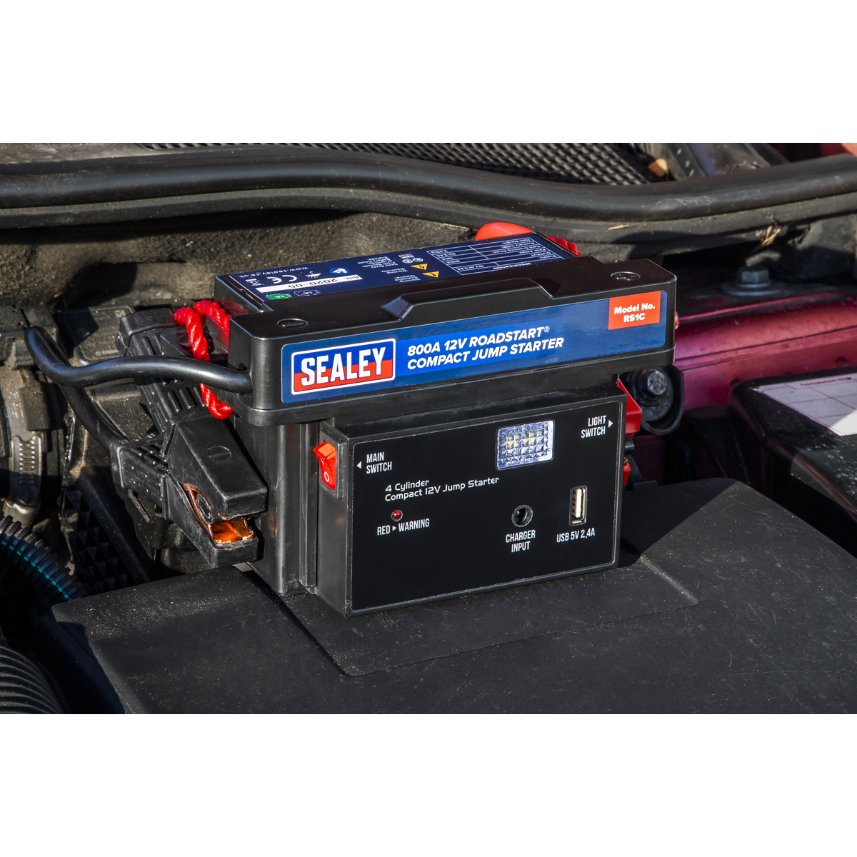 RoadStart® Compact Jump Starter 12V 900A