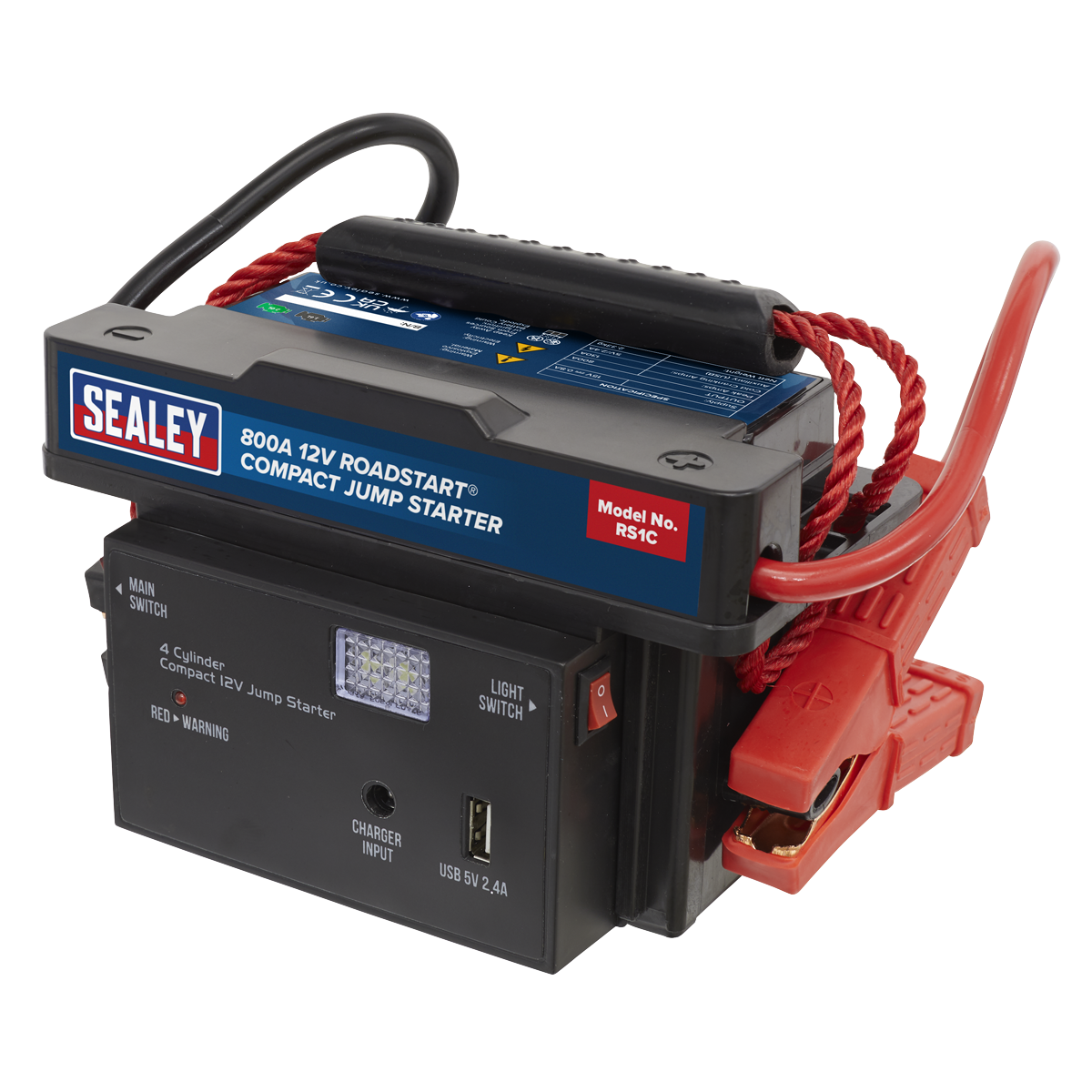 RoadStart® Compact Jump Starter 12V 900A